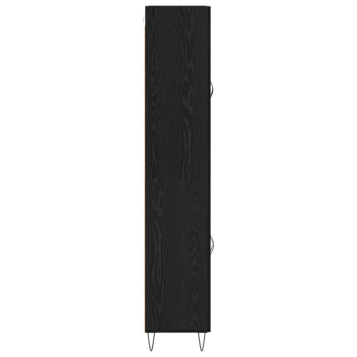 Highboard Sort eg 69,5 x 34 x 180 cm Konstrueret træ
