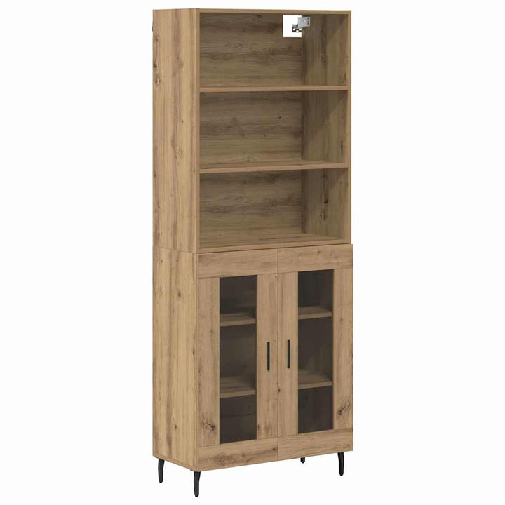 Highboard 2 stk. Artisan Egetræ 69,5 x 32,5 x 180 cm