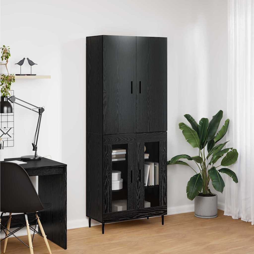 Highboard 2 stk. Artisan Egetræ 69,5 x 34 x 180 cm