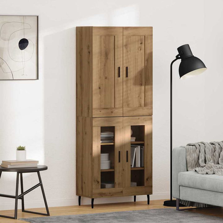 Highboard 2 pcs Artisan Egetræ 69,5 x 34 x 180 cm