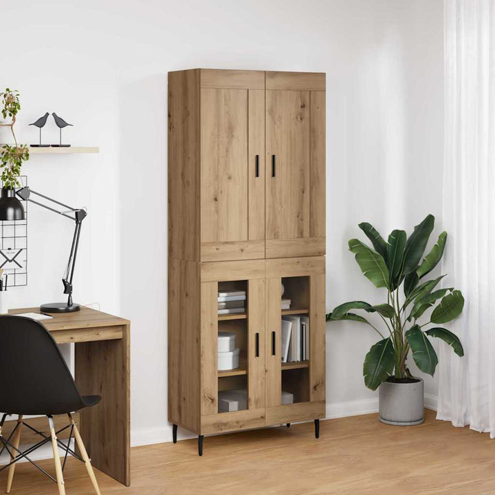 Highboard 2 pcs Artisan Egetræ 69,5 x 34 x 180 cm