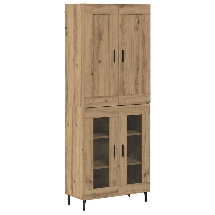 Highboard 2 pcs Artisan Egetræ 69,5 x 34 x 180 cm