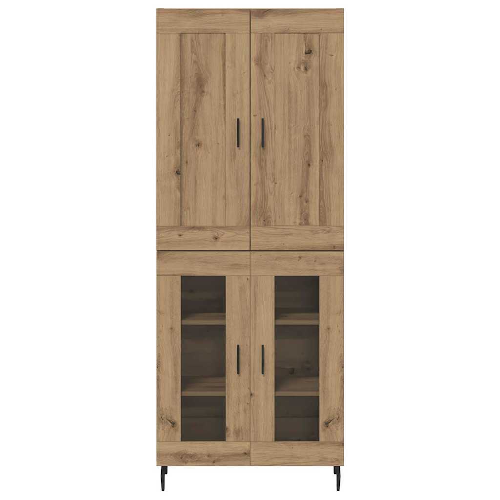 Highboard 2 pcs Artisan Egetræ 69,5 x 34 x 180 cm