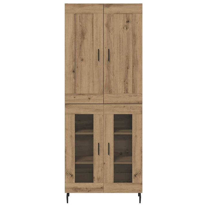 Highboard 2 pcs Artisan Egetræ 69,5 x 34 x 180 cm