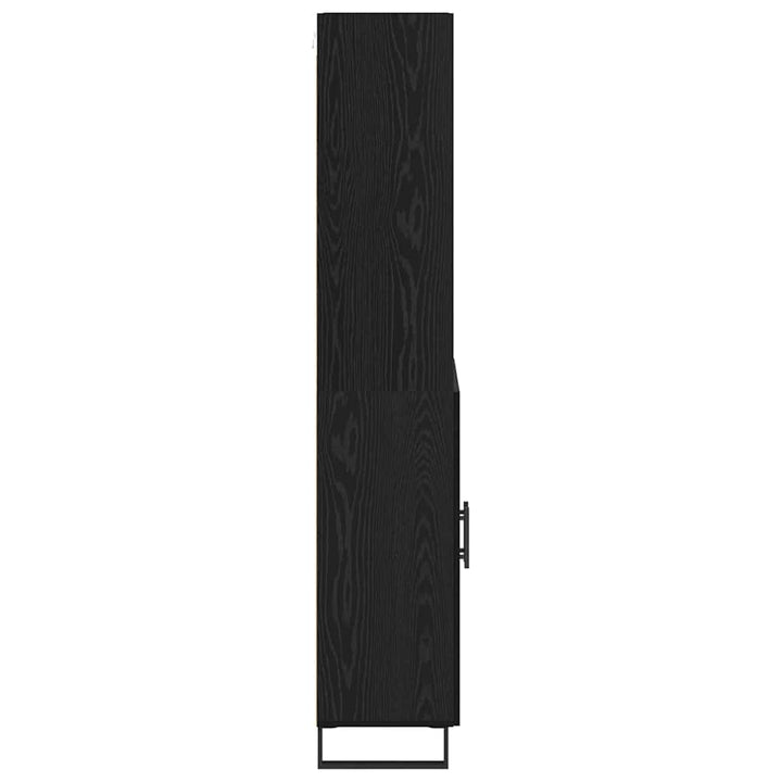 Highboard 2 stk. Sort eg 69,5 x 34 x 180 cm
