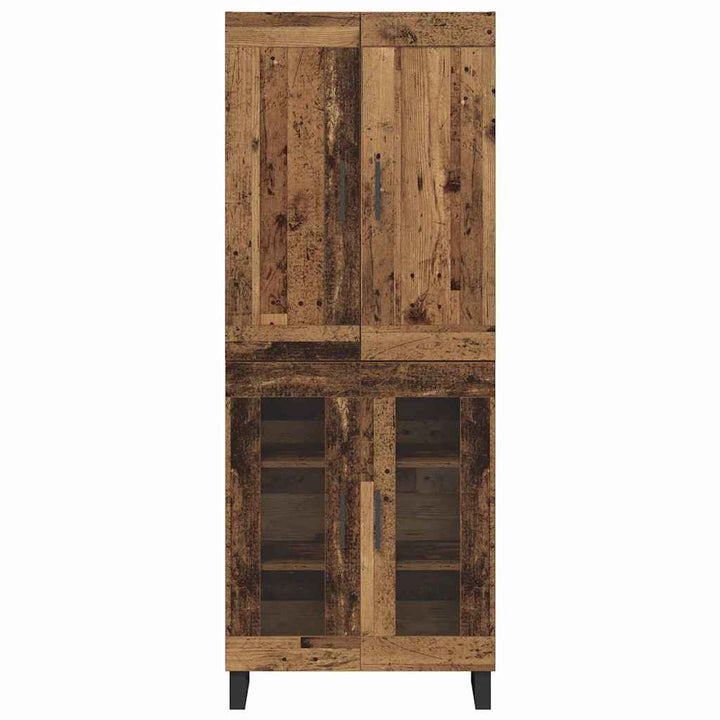 Highboard Gammelt træ 69,5 x 34 x 180 cm Konstrueret træ