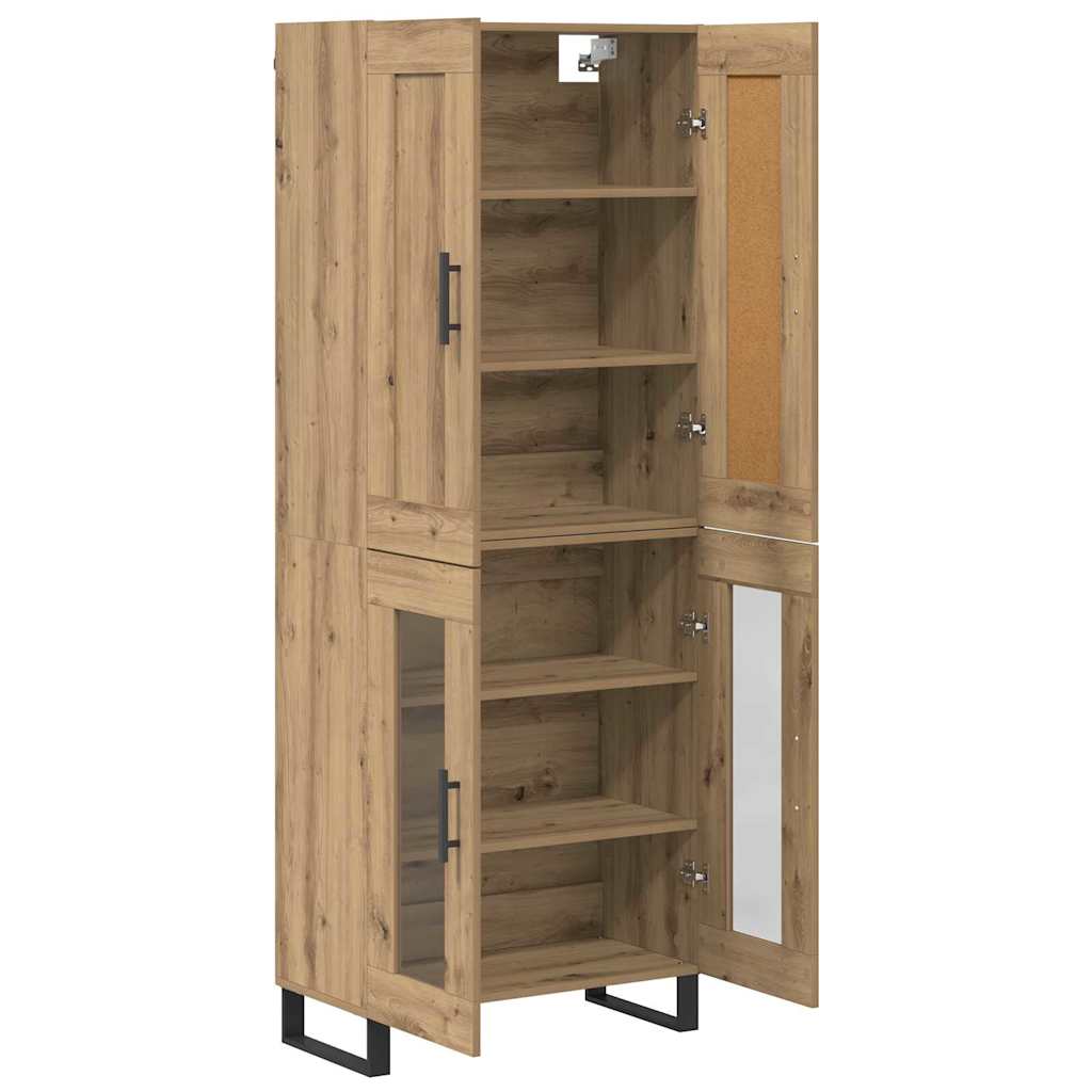 Highboard 2 pcs Artisan Egetræ 69,5 x 34 x 180 cm