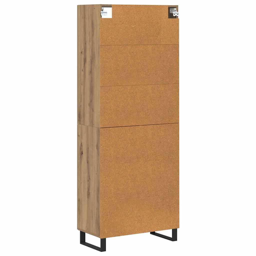 Highboard 2 pcs Artisan Egetræ 69,5 x 34 x 180 cm