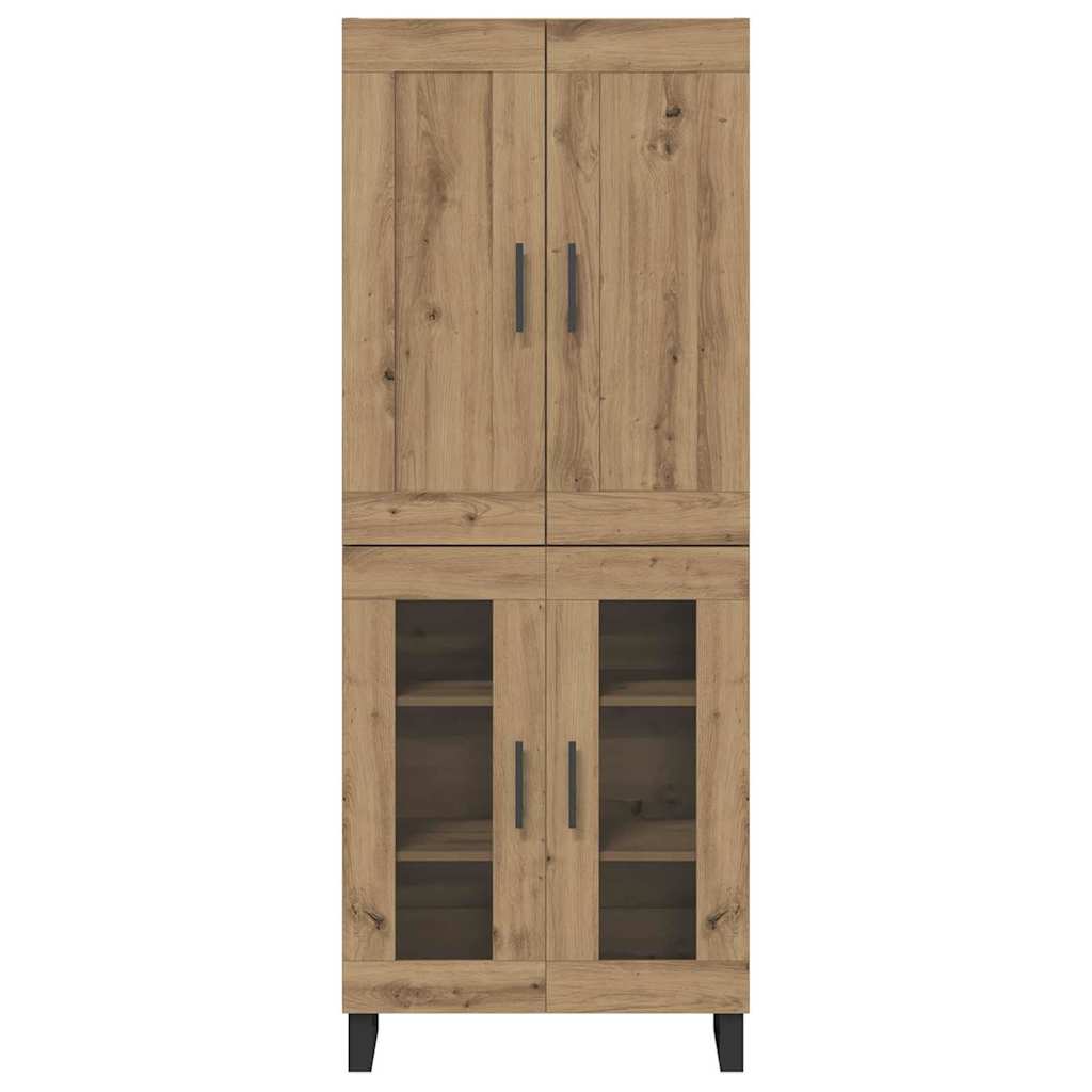 Highboard 2 pcs Artisan Egetræ 69,5 x 34 x 180 cm