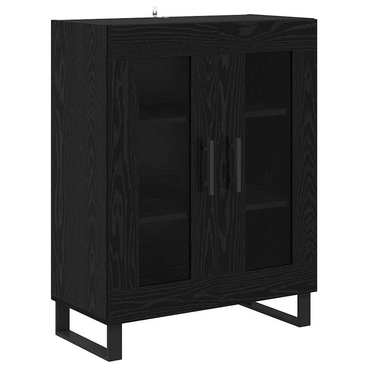 Highboard Sort eg 69,5 x 34 x 180 cm Konstrueret træ