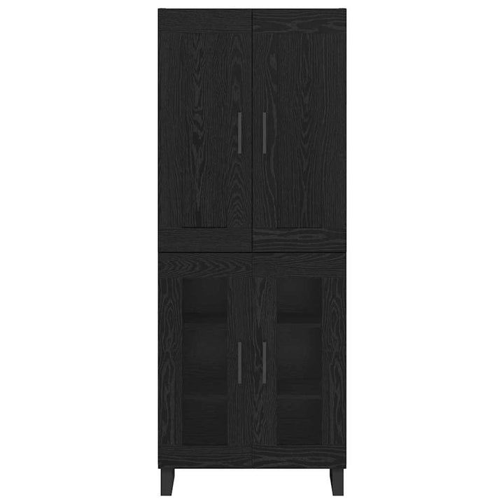 Highboard Sort eg 69,5 x 34 x 180 cm Konstrueret træ