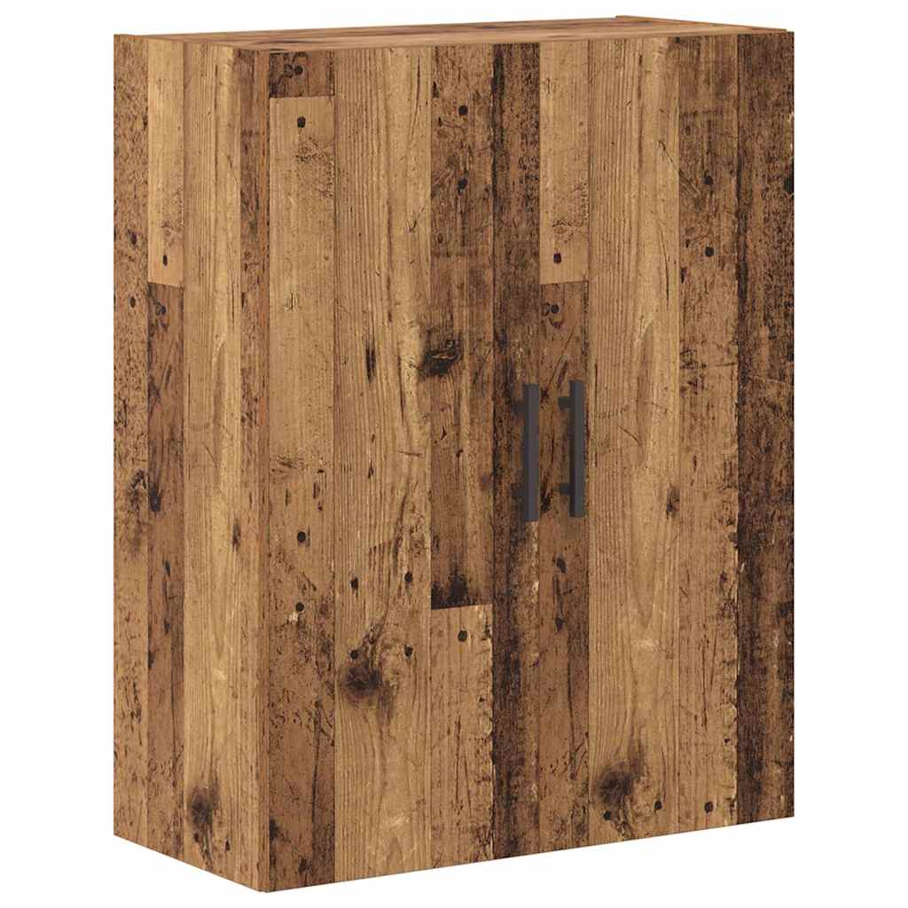 Highboard 2 pcs Gammelt træ 69,5 x 34 x 180 cm