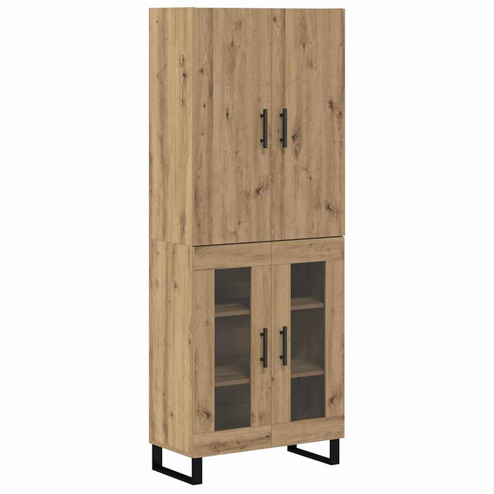 Highboard 2 pcs Artisan Egetræ 69,5 x 34 x 180 cm