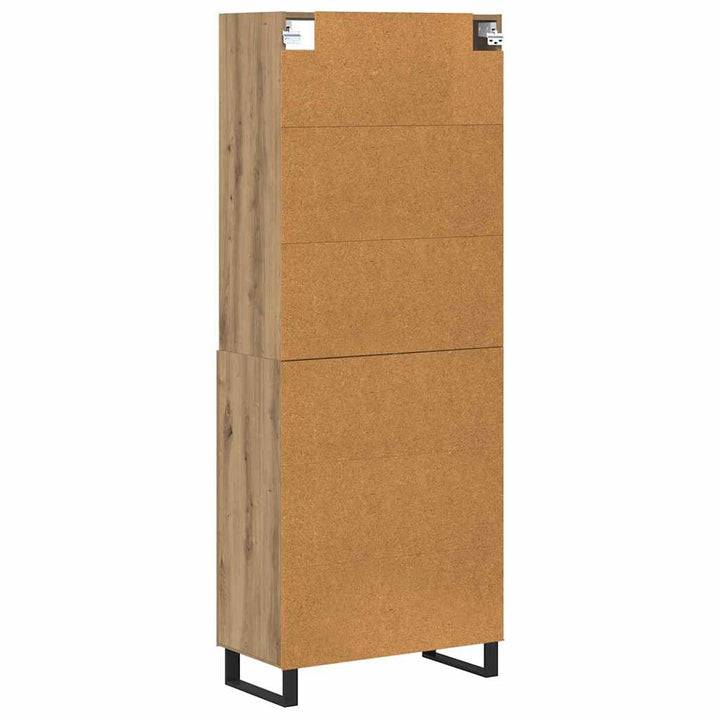 Highboard 2 pcs Artisan Egetræ 69,5 x 34 x 180 cm