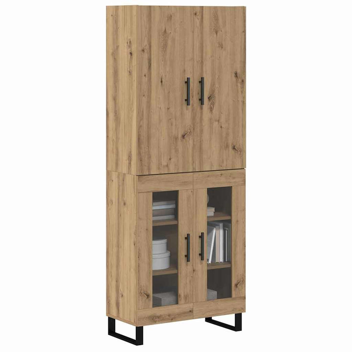 Highboard 2 pcs Artisan Egetræ 69,5 x 34 x 180 cm
