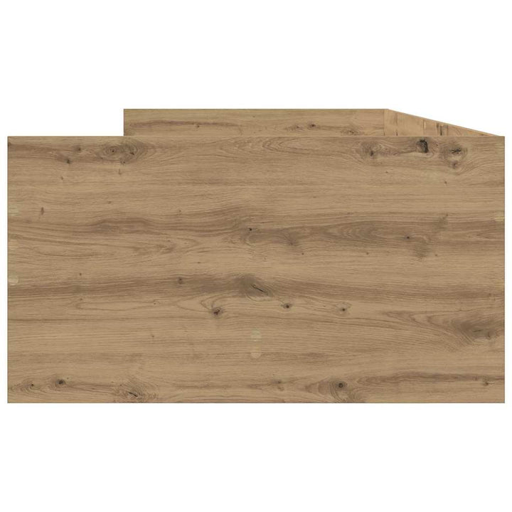Sengestel med skuffe Artisan Egetræ 90 x 190 cm Massiv fyrretræ