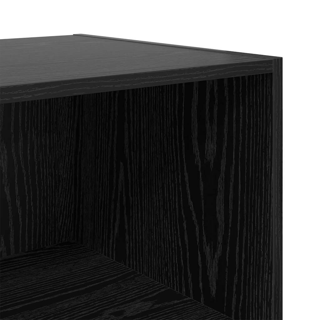 Kabinet Sort eg 50 x 41 x 185 cm Konstrueret træ