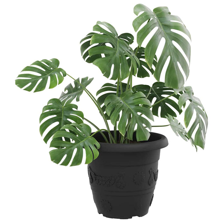 Rund Blomsterpotte 24 pcs Sort Ø 34 x 28 cm Plastik