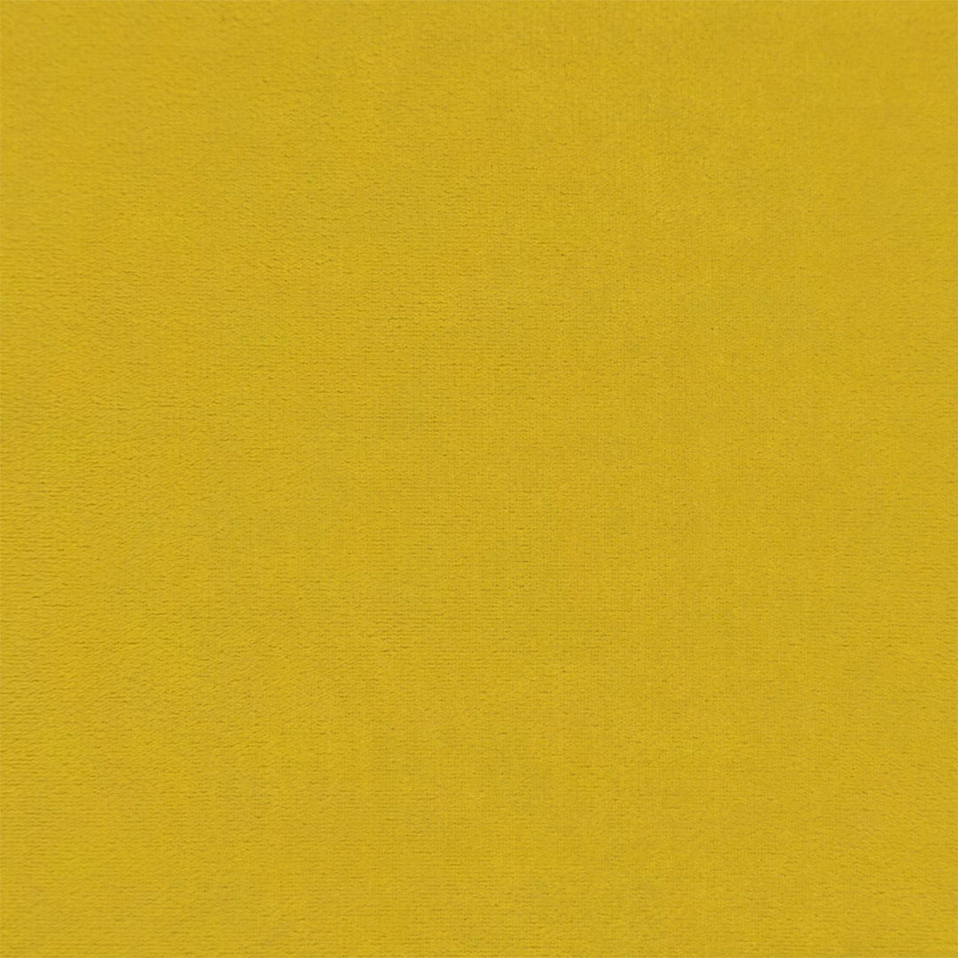 Chaise Lounge med pude Gul 91 x 157 x 91 cm Fløjl