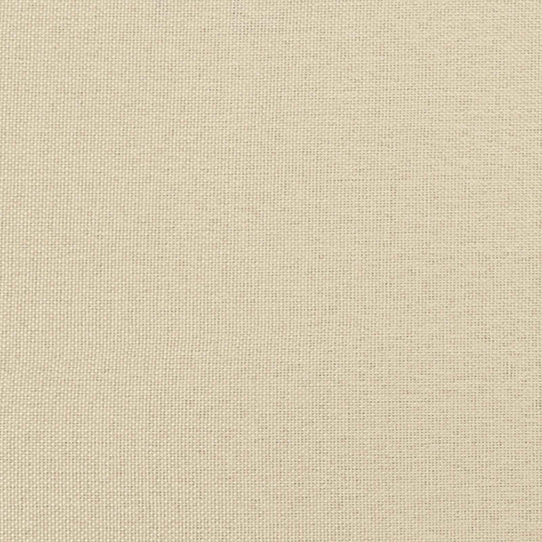 Chaise Lounge med pude Creme 91 x 157 x 91 cm Stof