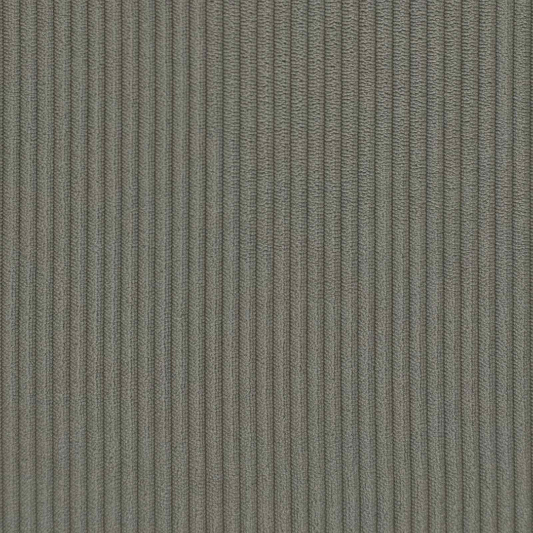 Chaise lounge med volant med pude 3 pcs Lysegrå Velourstof