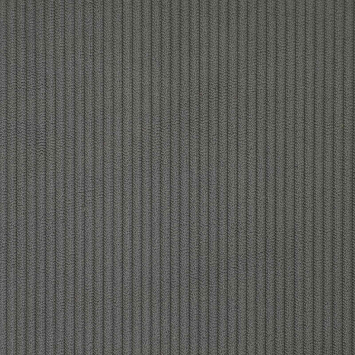 Chaise lounge med volant med pude 3 pcs Mørkegrå Velourstof