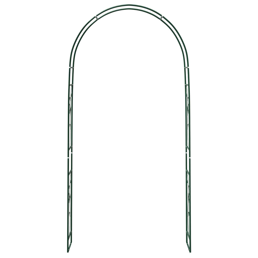 Havebue Blomstret Grøn 115 x 37 x 231 cm