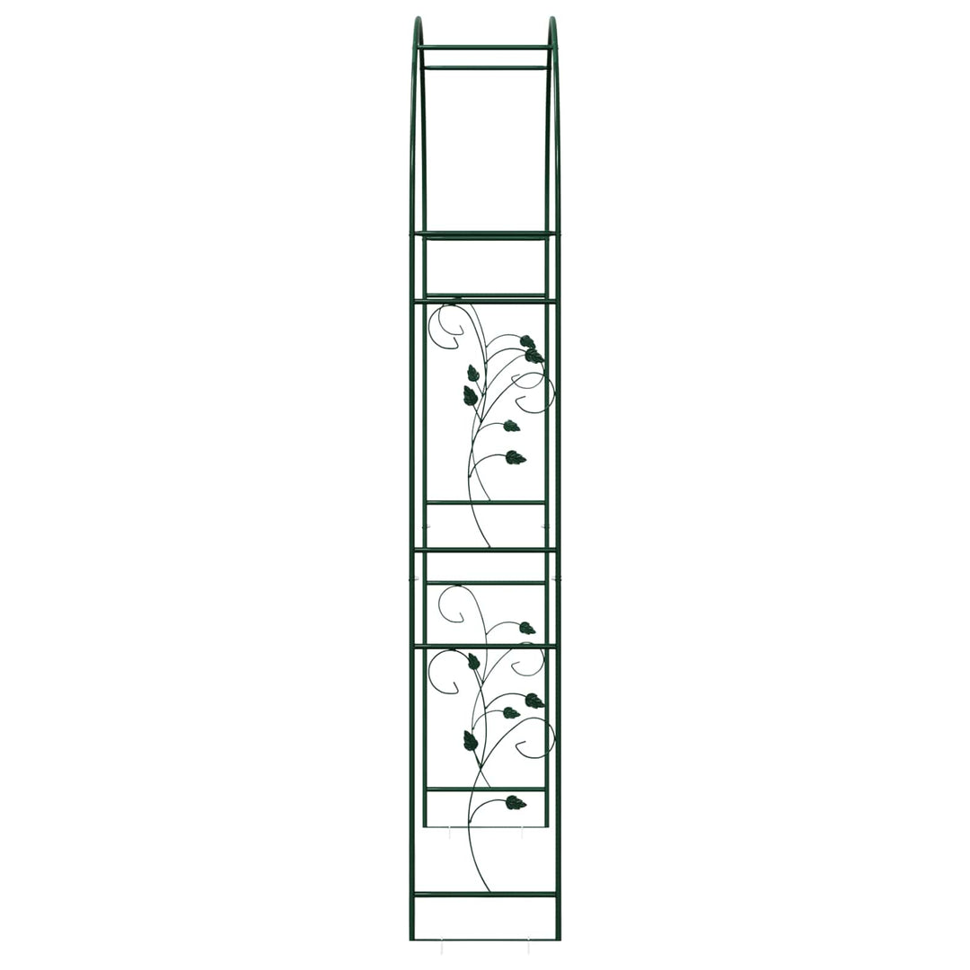 Havebue Blomstret Grøn 115 x 37 x 231 cm