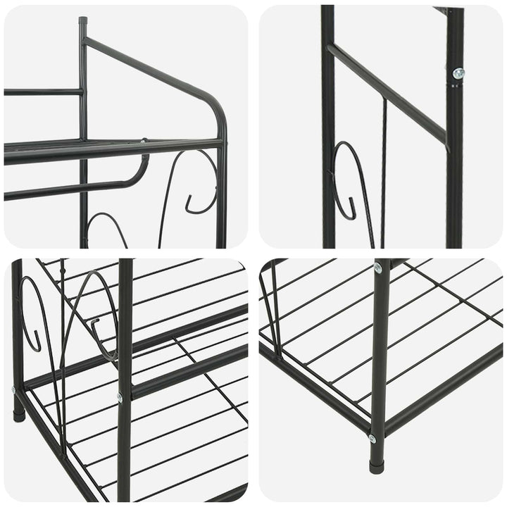 Åben Garderobe Ensfarvet 78 x 36 x 158 cm