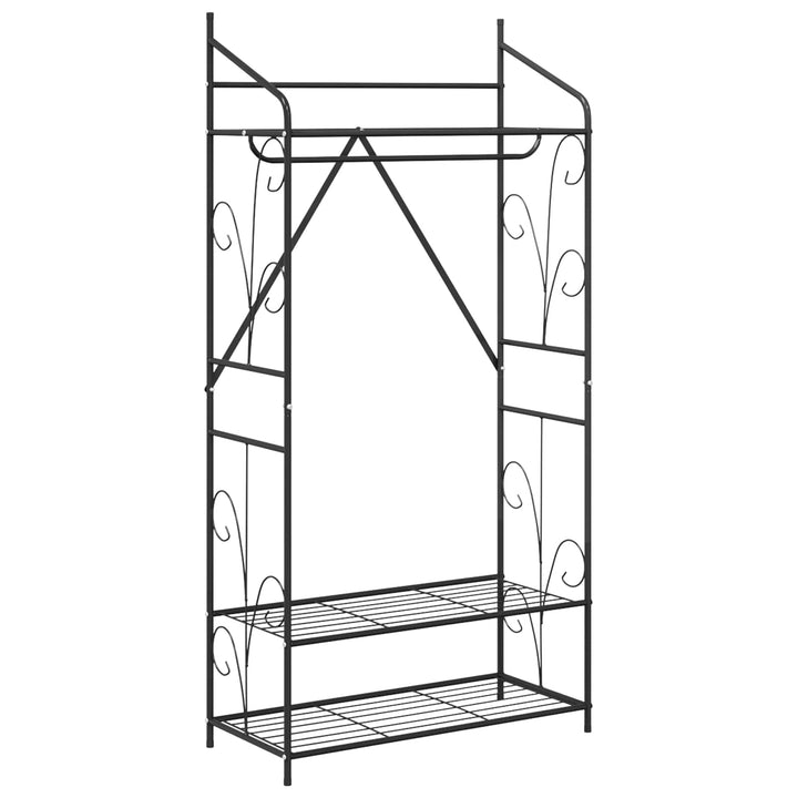 Åben Garderobe Ensfarvet 78 x 36 x 158 cm