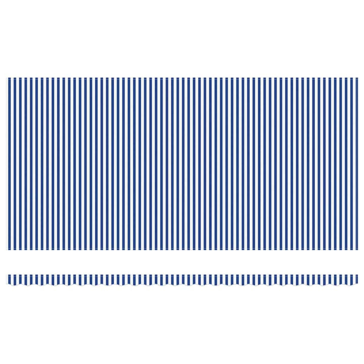 Utrækkelig Markise Blå og Hvid 600 × 300 cm
