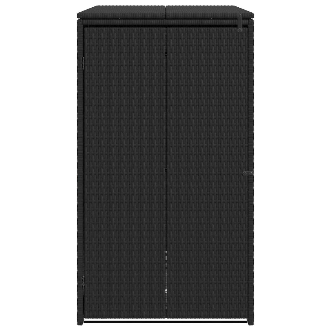 Affaldsbin boks Sort 65 x 80 x 115 cm Polyethylen