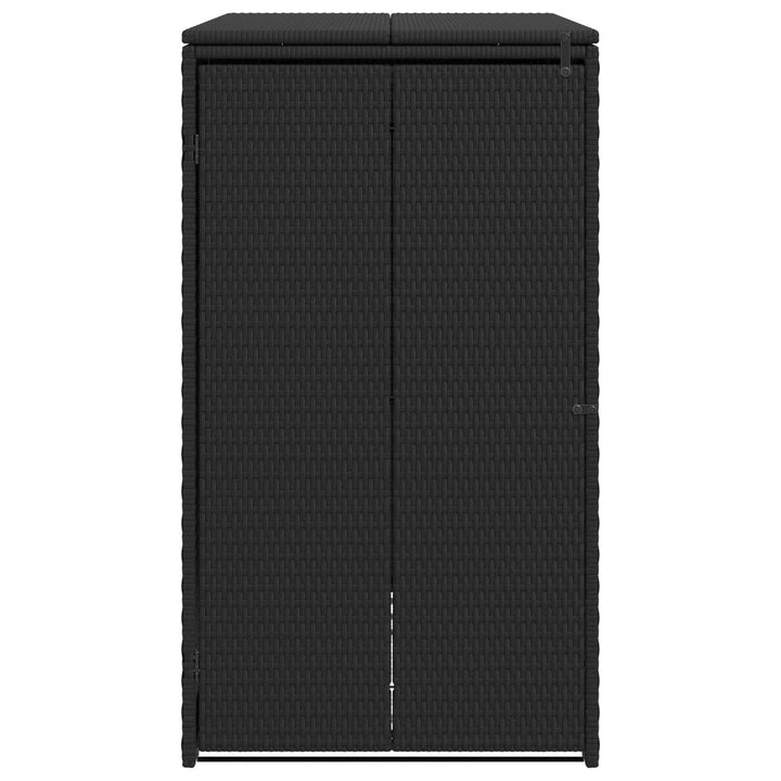 Affaldsbin boks Sort 65 x 80 x 115 cm Polyethylen