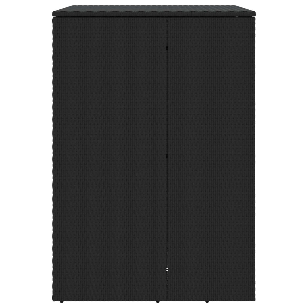 Affaldsbin boks Sort 65 x 80 x 115 cm Polyethylen