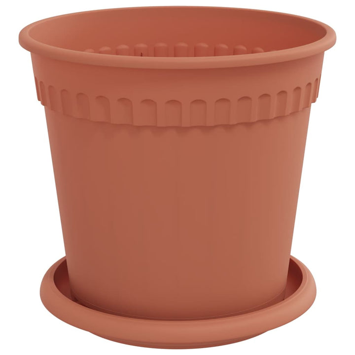 Plantepotter 24 pcs Mursten Rød Ø 17 x 14 cm Plastik