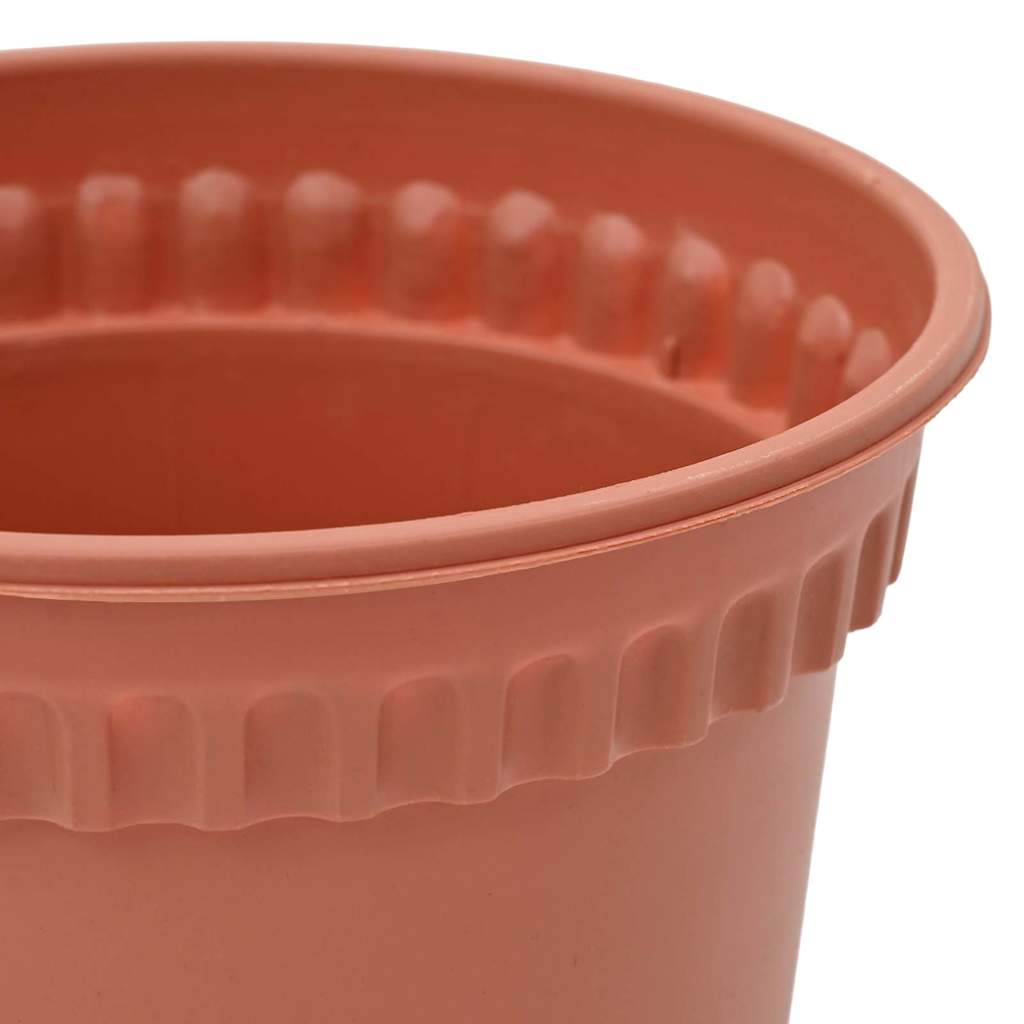 Plantepotter 24 pcs Mursten Rød Ø 19 x 16 cm Plastik