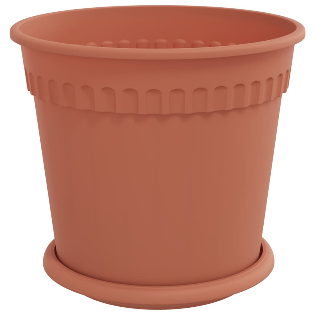 Plantepotter 24 pcs Mursten Rød Ø 19 x 16 cm Plastik