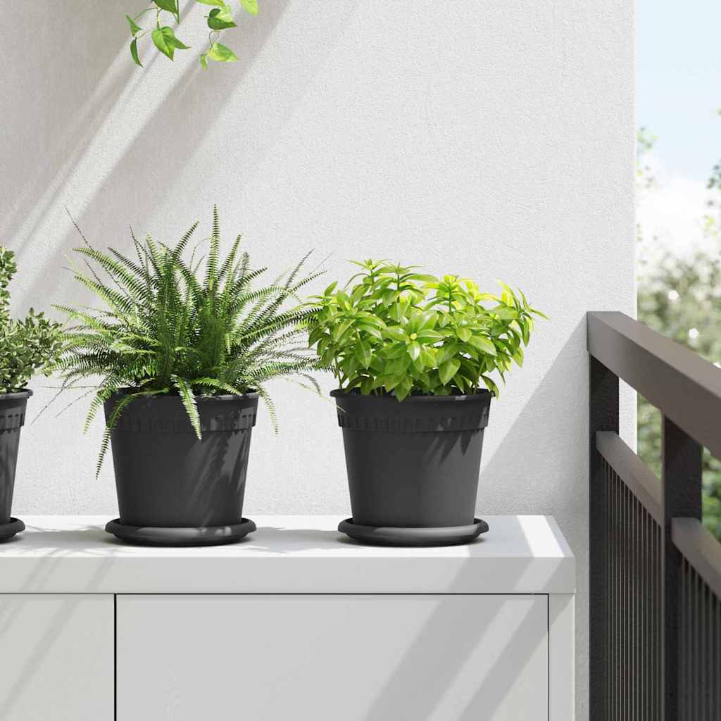 Plantepotter 24 pcs Sort Ø 17 x 14 cm Plastik