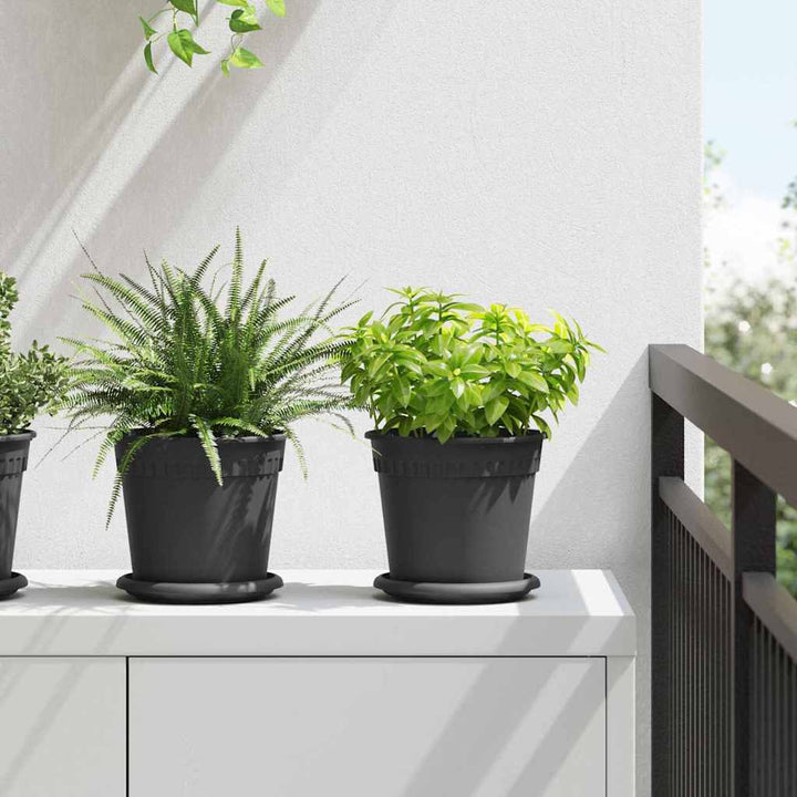 Plantepotter 24 pcs Sort Ø 17 x 14 cm Plastik