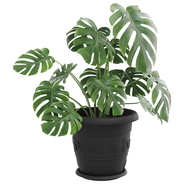 Plantepotter 6 pcs Sort Ø 34 x 28 cm Plastik