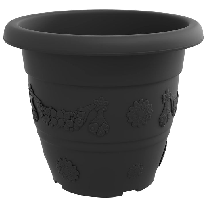 Plantepotter 6 pcs Sort Ø 39 x 32 cm Plastik