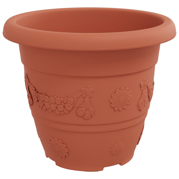 Plantepotter 24 pcs Mursten Rød Ø 26 x 21.5 cm Plastik
