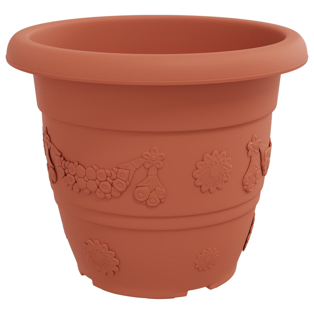 Plantepotter 24 pcs Mursten Rød Ø 34 x 28 cm Plastik