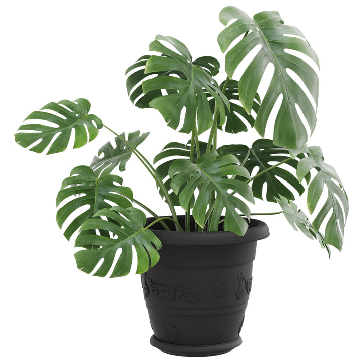 Plantepotter 24 pcs Sort Ø 22 x 18 cm Plastik