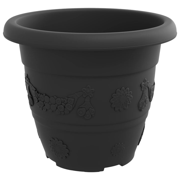 Plantepotter 24 pcs Sort Ø 26 x 21.5 cm Plastik