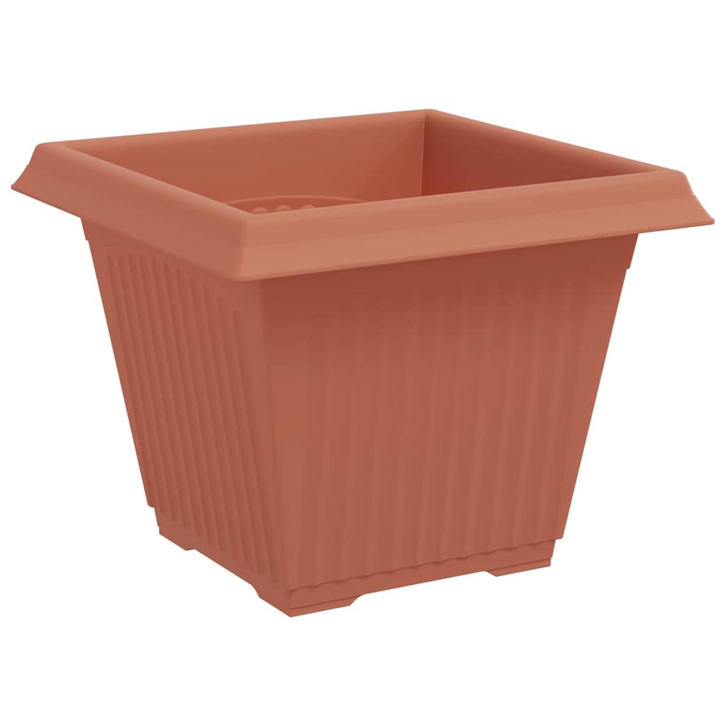 Plantepotter 6 pcs Mursten Rød 38 x 38 x 30 cm Plastik