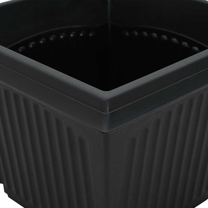 Plantepotter 6 pcs Sort 23 x 23 x 17,5 cm Plastik