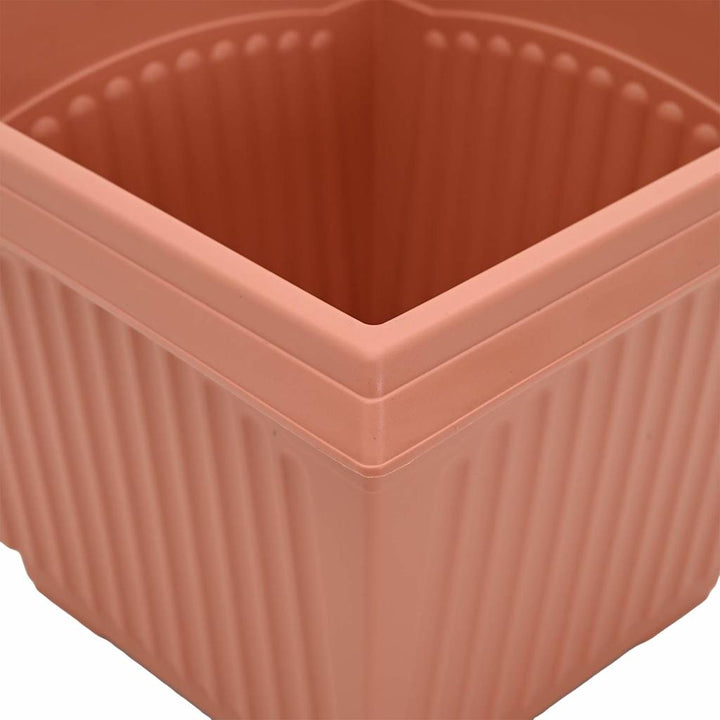 Plantepotter 24 pcs Mursten Rød 16 x 16 x 14 cm Plastik