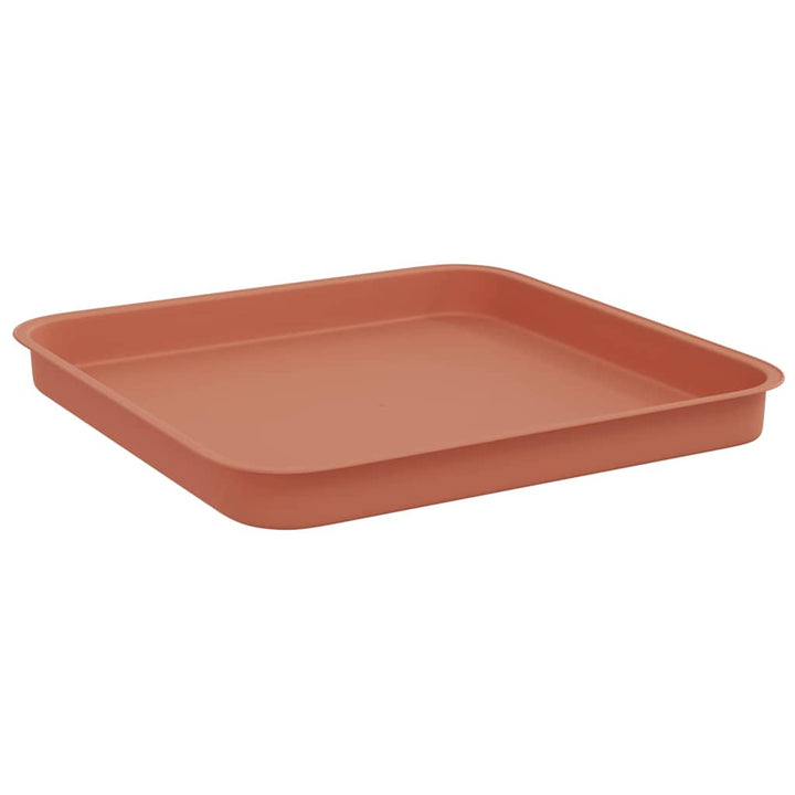 Plantepotter 24 pcs Mursten Rød 28,5 x 28,5 x 22 cm Plastik