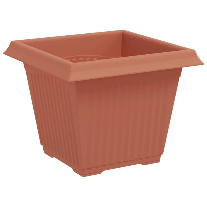 Plantepotter 24 pcs Mursten Rød 33 x 33 x 26 cm Plastik
